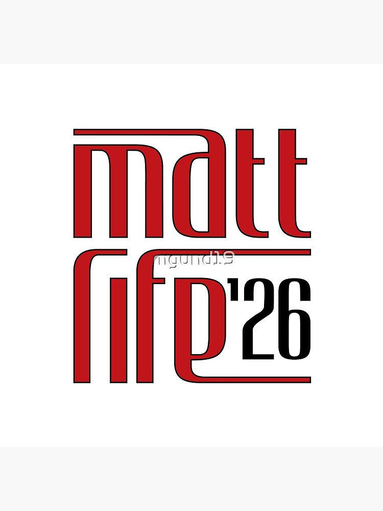Comedian Matt Rife Logo Classic Throw Pillow - Image 2