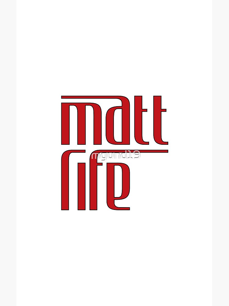 Hot Design Logo Matt Rife Classic Shower Curtain - Image 2