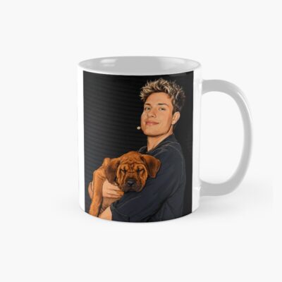 Comedian Matt Rife With An Adorable Dog Mug