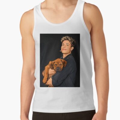 Comedian Matt Rife With An Adorable Dog Tank Top