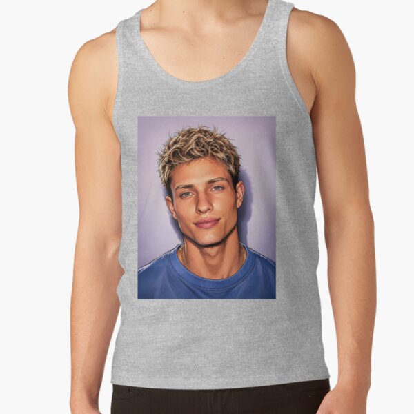 The Blond Comedian Matt Rife Fan Art Tank Top - Image 3