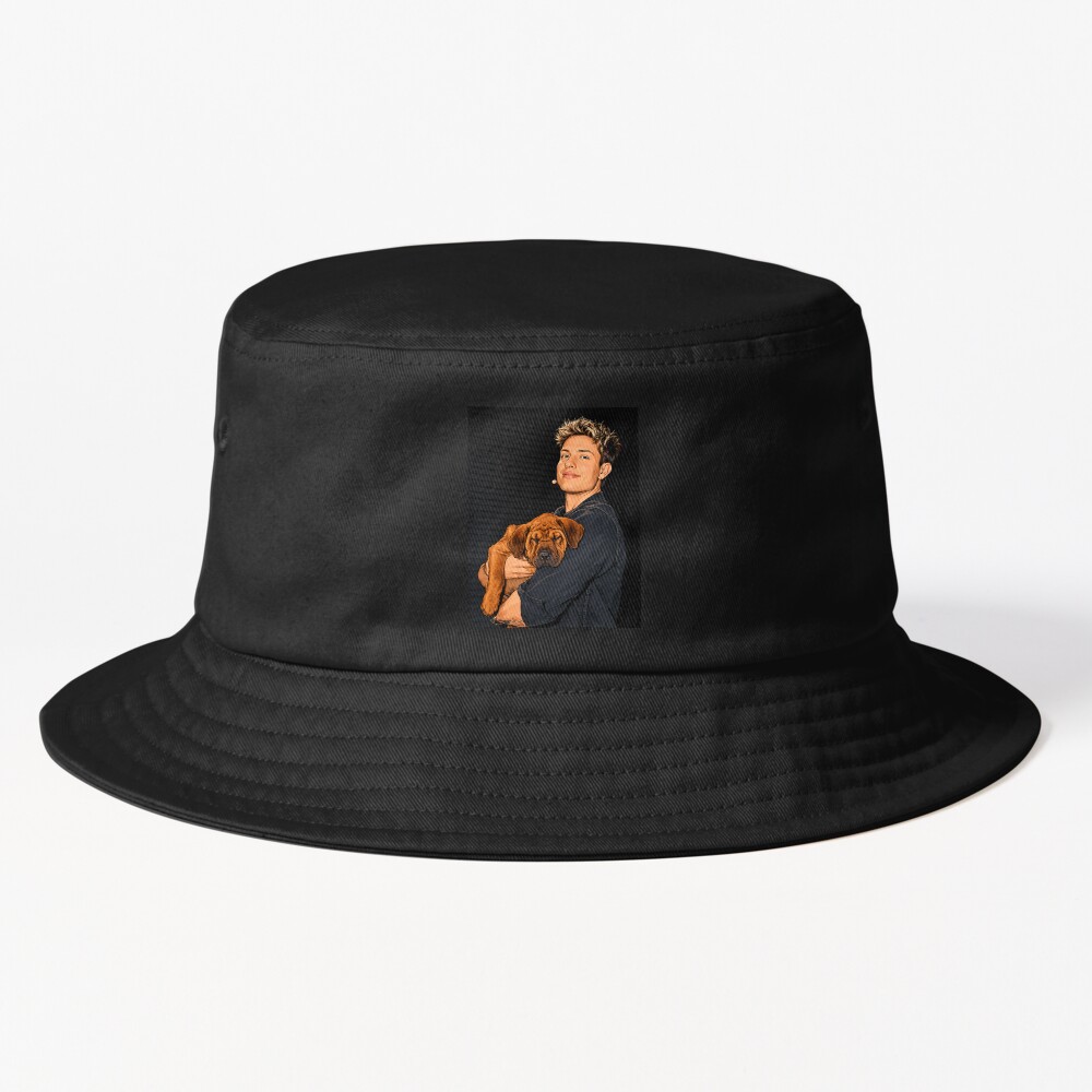 Comedian Matt Rife With An Adorable Dog Bucket Hat