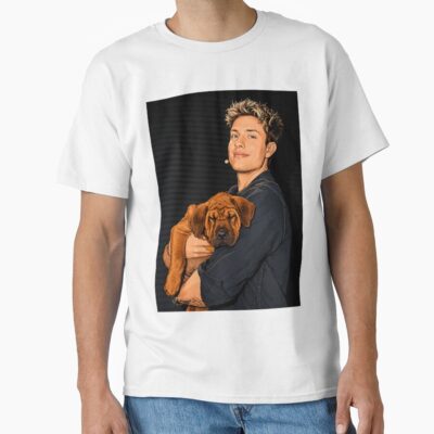 Comedian Matt Rife With An Adorable Dog T-shirt