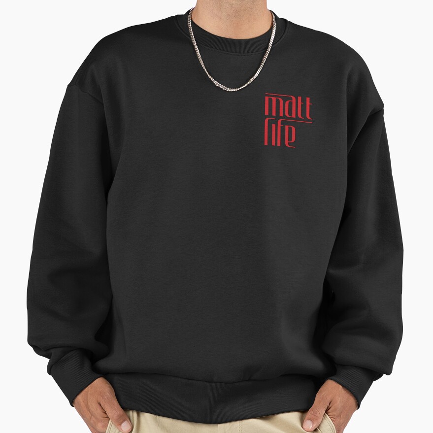Hot Design Logo Comedian Matt Rife Sweatshirt - Image 2