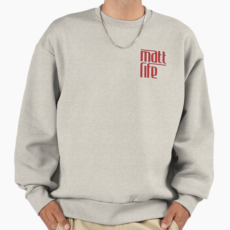 Hot Design Logo Comedian Matt Rife Sweatshirt - Image 3
