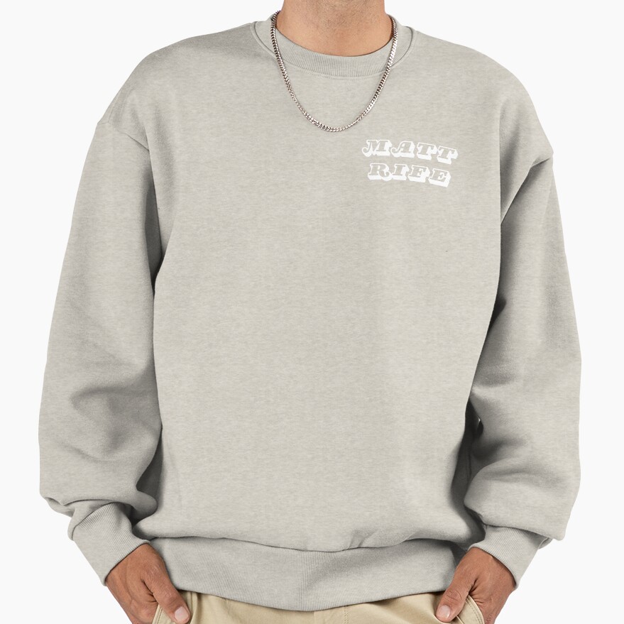 Matt Rife Logo Classic Design Sweatshirt - Image 3