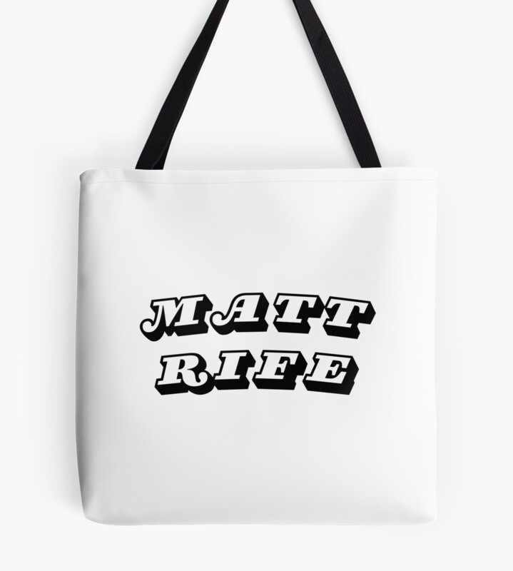 New Matt Rife Logo Classic Design Tote Bag