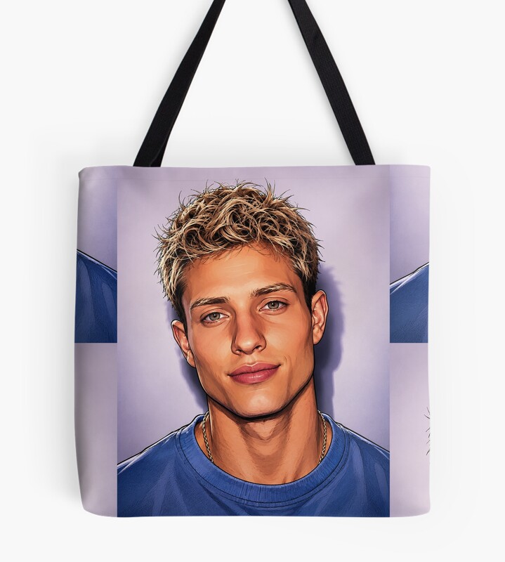 The Blond Comedian Matt Rife Fan Art Tote Bag