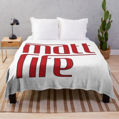 Matt Rife Logo Vintage Collection Throw Blanket