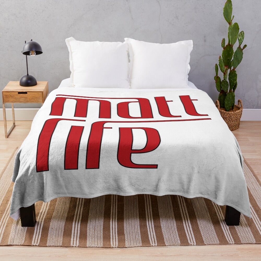 Matt Rife Logo Vintage Collection Throw Blanket