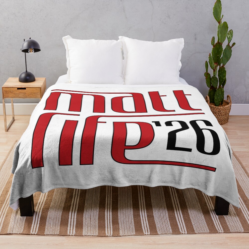 Comedian Matt Rife Logo Classic Throw Blanket