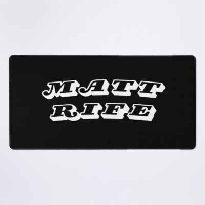 Hot Design Logo Matt Rife Classic Mouse Pad