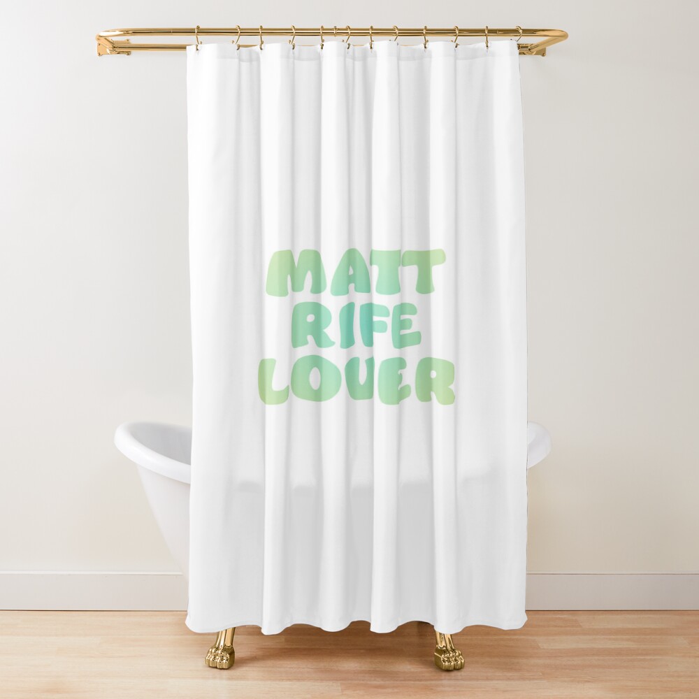Hot Item Matt Rife Lover Shower Curtain