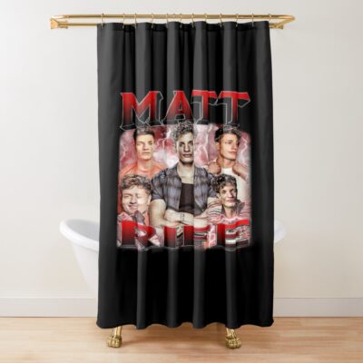 Comedian Matt Rife Vintage Design Shower Curtain