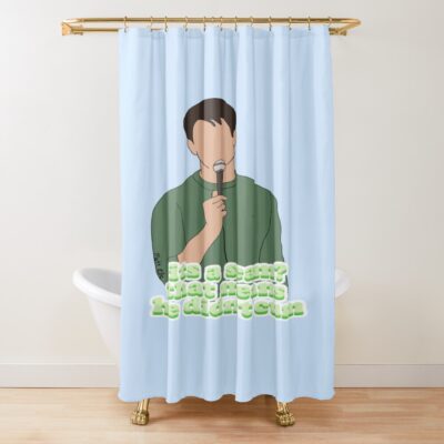 New Design Matt Rife Retro Shower Curtain