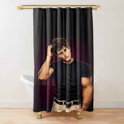 Comedian Matt Rife Fan Art Shower Curtain