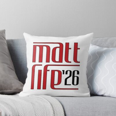 Comedian Matt Rife Logo Classic Throw Pillow