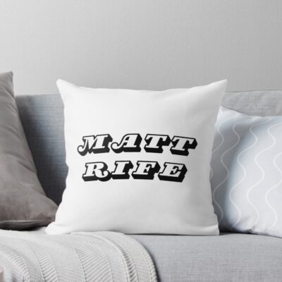 New Matt Rife Logo Classic Design Throw Pillow